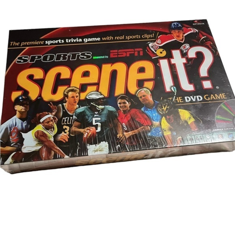 NEW Factory Sealed Scene it? ESPN Sports - Sports Trivia Game - The DVD Game